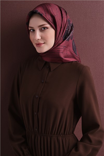 Armine Saf İpek Twill Eşarp 9617D 81