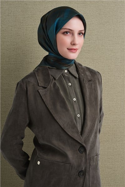 Armine Saf İpek Twill Eşarp 9618D 03