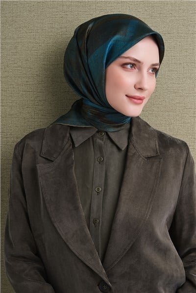 Armine Saf İpek Twill Eşarp 9618D 03