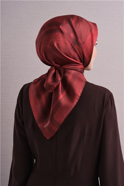 Armine Saf İpek Twill Eşarp 9618D 04