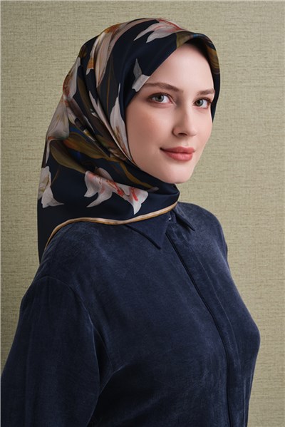 Armine Saf İpek Twill Eşarp 9620D 04