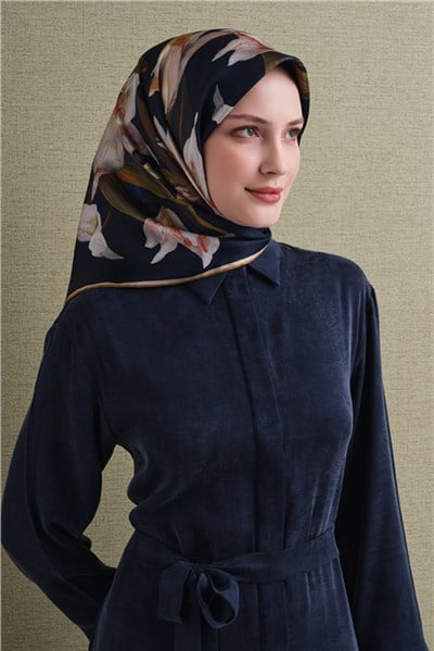 Armine Saf İpek Twill Eşarp 9620D 04