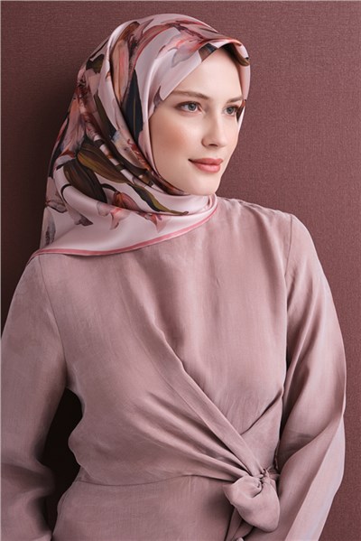 Armine Saf İpek Twill Eşarp 9620D 33