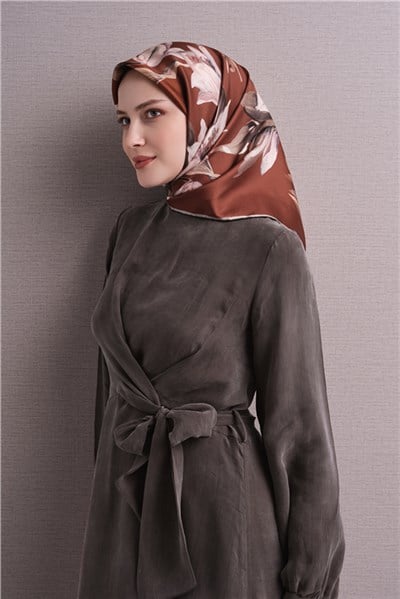 Armine Saf İpek Twill Eşarp 9620D 54