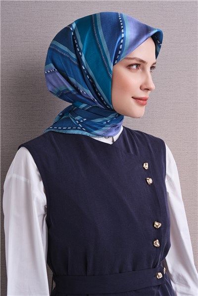 Armine Saf İpek Twill Eşarp 9621D 50