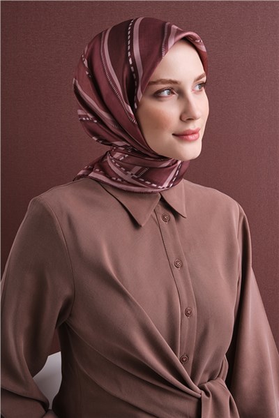 Armine Saf İpek Twill Eşarp 9621D 51