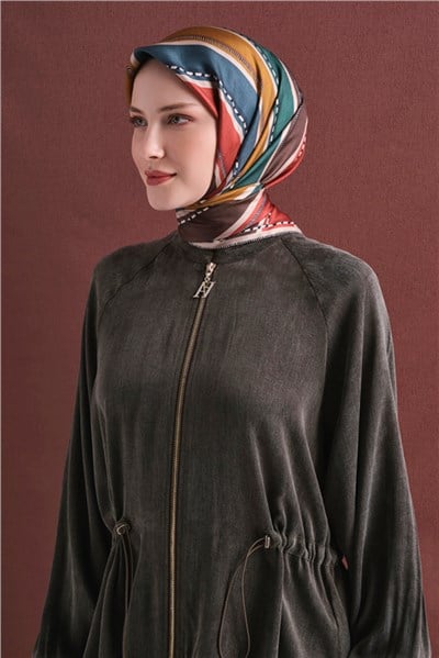 Armine Saf İpek Twill Eşarp 9621D 82