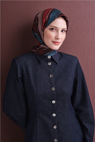 Armine Saf İpek Twill Eşarp 9621D 83