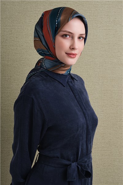 Armine Saf İpek Twill Eşarp 9621D 87