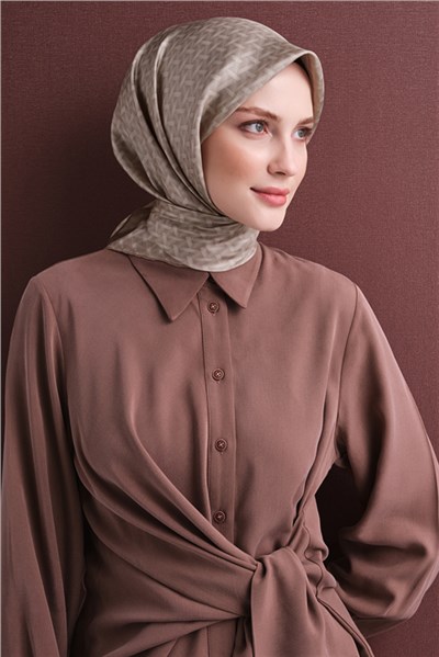 Armine Saf İpek Twill Eşarp 9622D 01