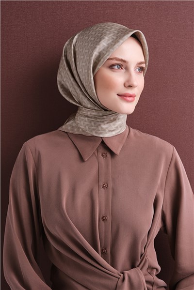Armine Saf İpek Twill Eşarp 9622D 01