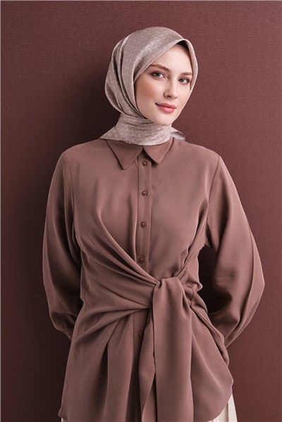 Armine Saf İpek Twill Eşarp 9622D 01