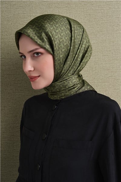 Armine Saf İpek Twill Eşarp 9622D 04