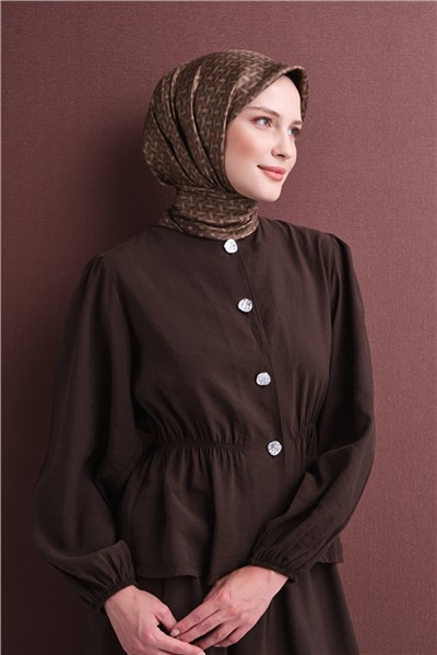 Armine Saf İpek Twill Eşarp 9622D 32