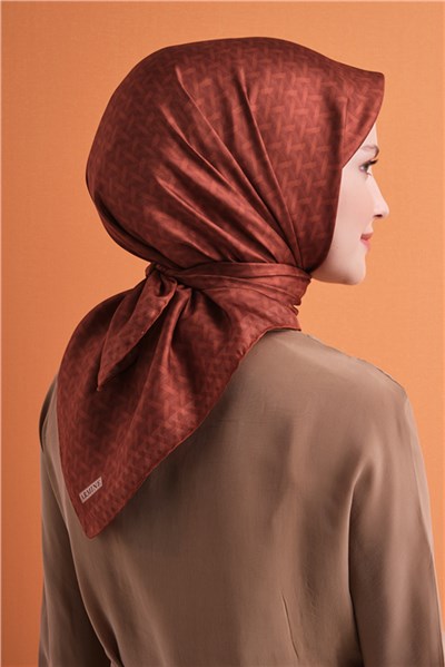 Armine Saf İpek Twill Eşarp 9622D 85