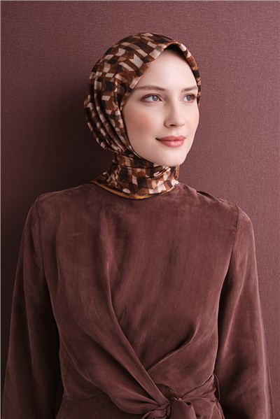 Armine Saf İpek Twill Eşarp 9623D 33