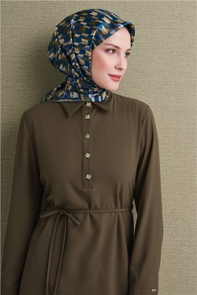 Armine Saf İpek Twill Eşarp 9623D 50