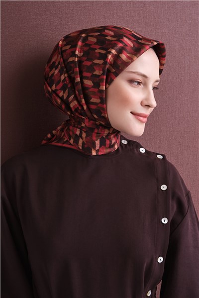Armine Saf İpek Twill Eşarp 9623D 81