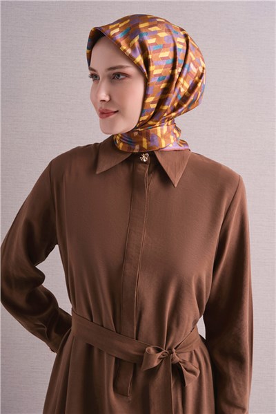 Armine Saf İpek Twill Eşarp 9623D 82