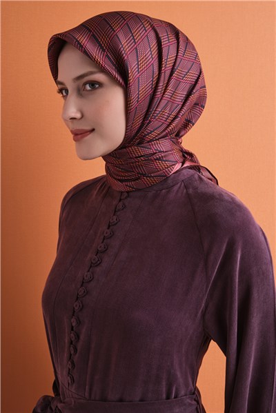 Armine Saf İpek Twill Eşarp 9626D 03