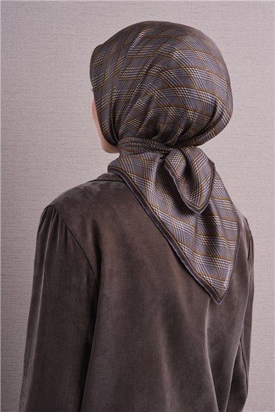 Armine Saf İpek Twill Eşarp 9626D 52