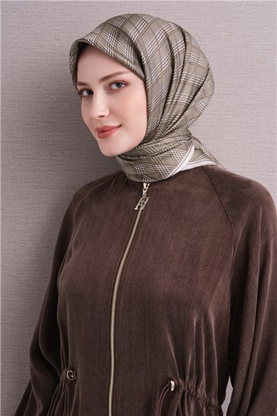 Armine Saf İpek Twill Eşarp 9626D 80