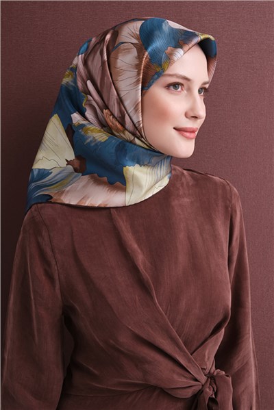 Armine Saf İpek Twill Eşarp 9627D 31
