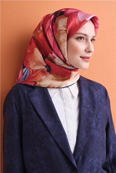 Armine Saf İpek Twill Eşarp 9627D 36