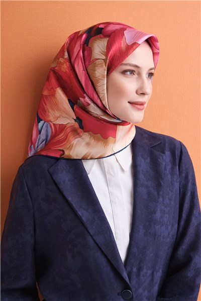 Armine Saf İpek Twill Eşarp 9627D 36