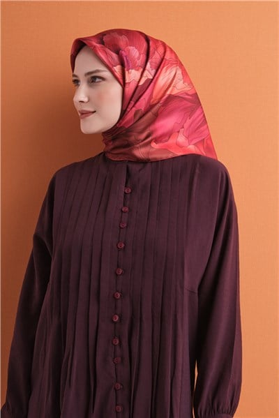 Armine Saf İpek Twill Eşarp 9627D 57