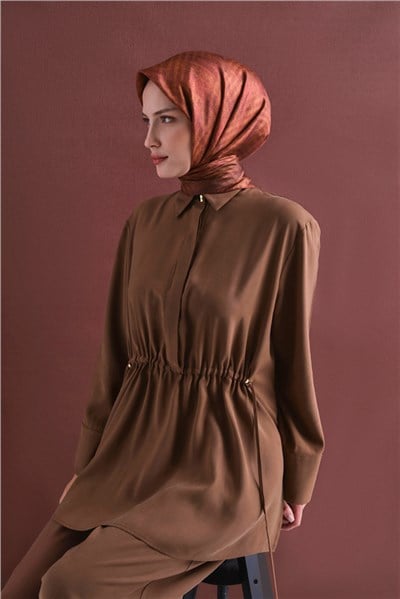 Armine Saf İpek Twill Eşarp 9628D 02