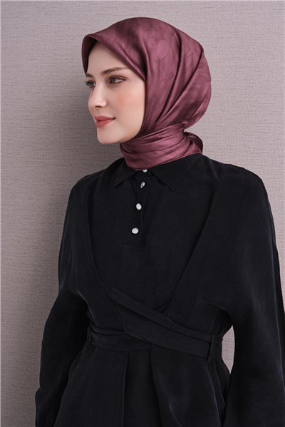 Armine Saf İpek Twill Eşarp 9630D 01