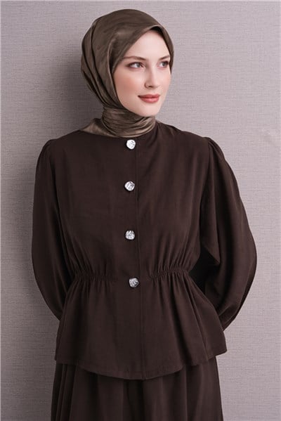 Armine Saf İpek Twill Eşarp 9630D 02