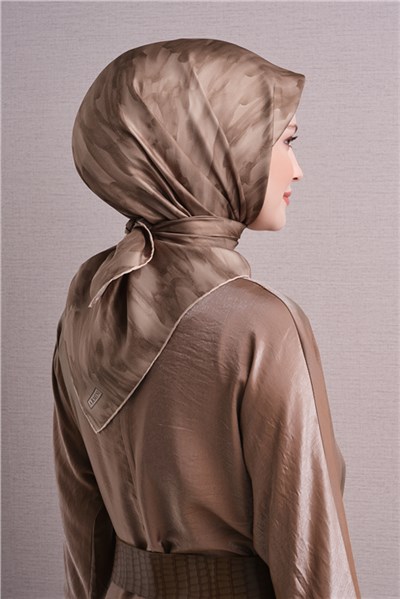Armine Saf İpek Twill Eşarp 9630D 34