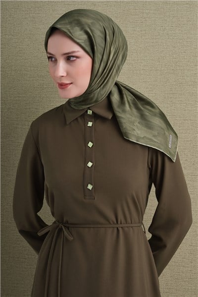 Armine Saf İpek Twill Eşarp 9630D 51