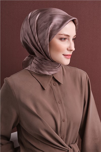 Armine Saf İpek Twill Eşarp 9630D 52