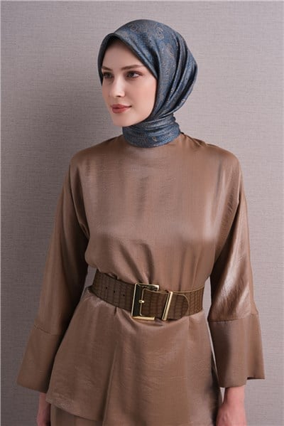 Armine Saf İpek Twill Eşarp 9631D 80