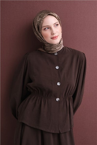 Armine Saf İpek Twill Eşarp 9631D 86