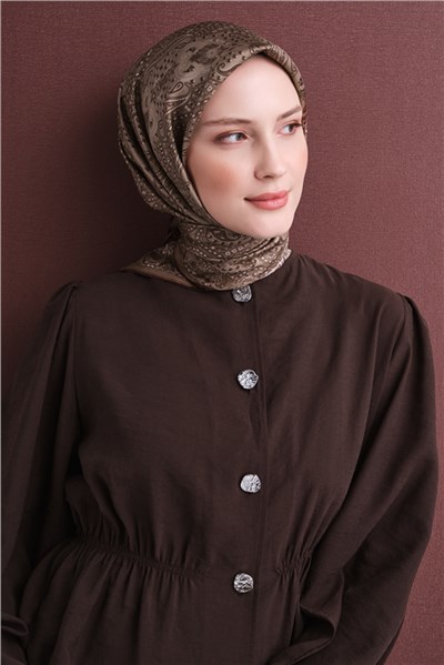 Armine Saf İpek Twill Eşarp 9631D 86