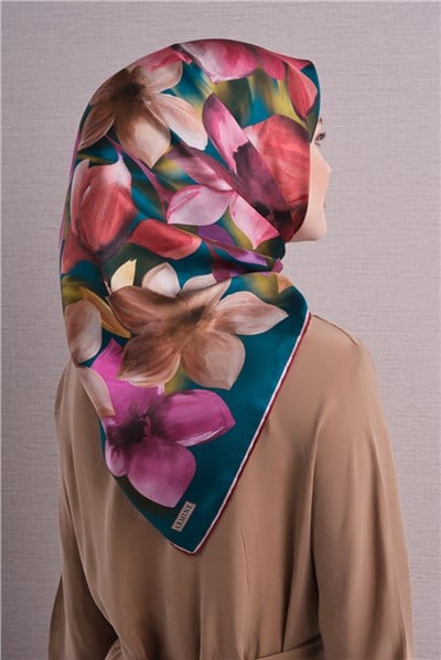 Armine Saf İpek Twill Eşarp 9632D 31
