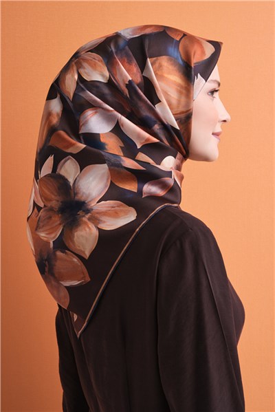 Armine Saf İpek Twill Eşarp 9632D 81