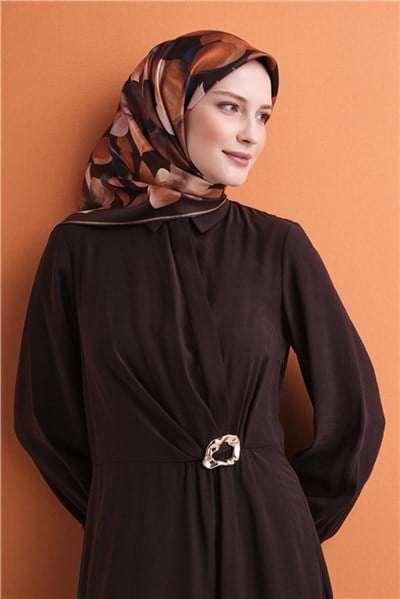 Armine Saf İpek Twill Eşarp 9632D 81