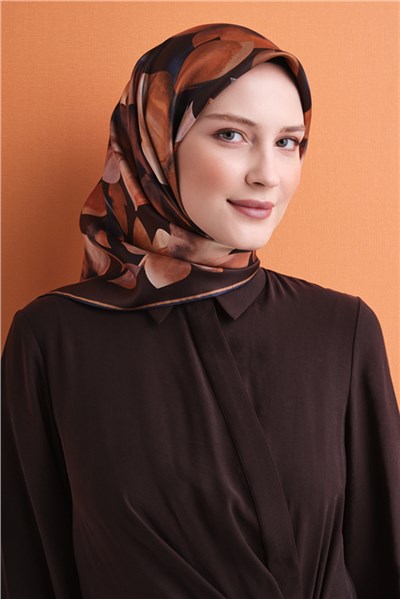 Armine Saf İpek Twill Eşarp 9632D 81