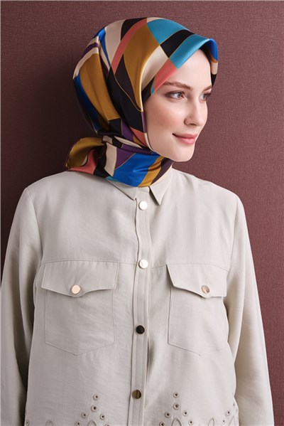 Armine Saf İpek Twill Eşarp 9633D 31