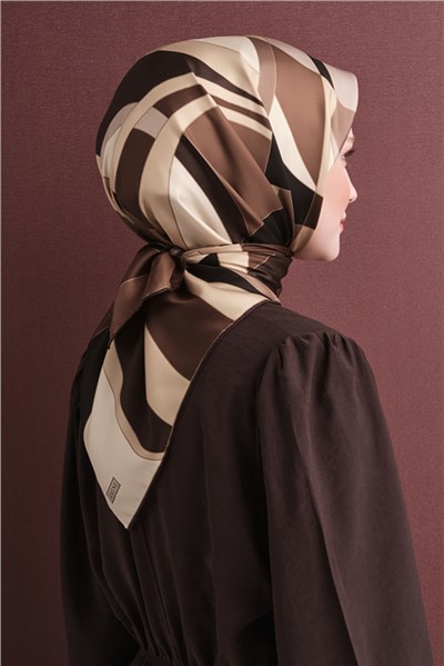 Armine Saf İpek Twill Eşarp 9633D 50