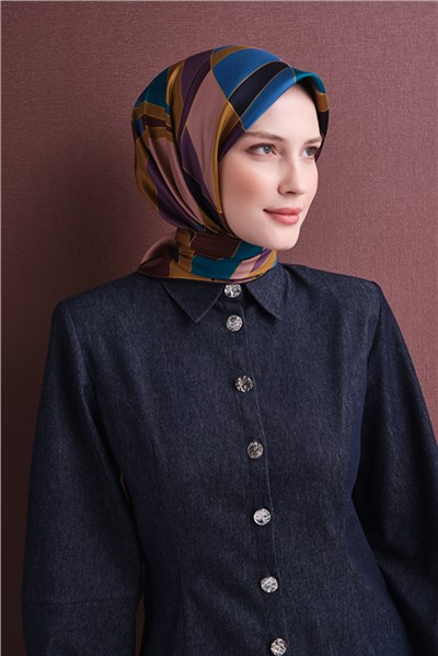 Armine Saf İpek Twill Eşarp 9633D 81