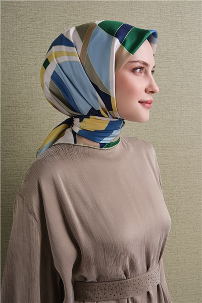 Armine Saf İpek Twill Eşarp 9633D 84