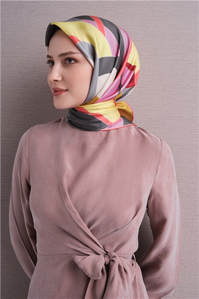 Armine Saf İpek Twill Eşarp 9633D 85