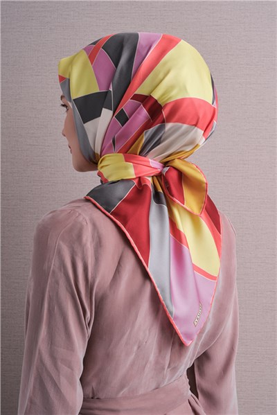 Armine Saf İpek Twill Eşarp 9633D 85