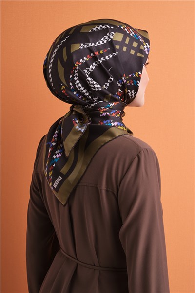 Armine Saf İpek Twill Eşarp 9634D 80